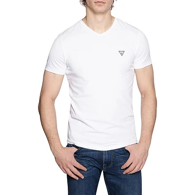 Caleb Hero Stretch-Organic Cotton V-Neck T-Shirt