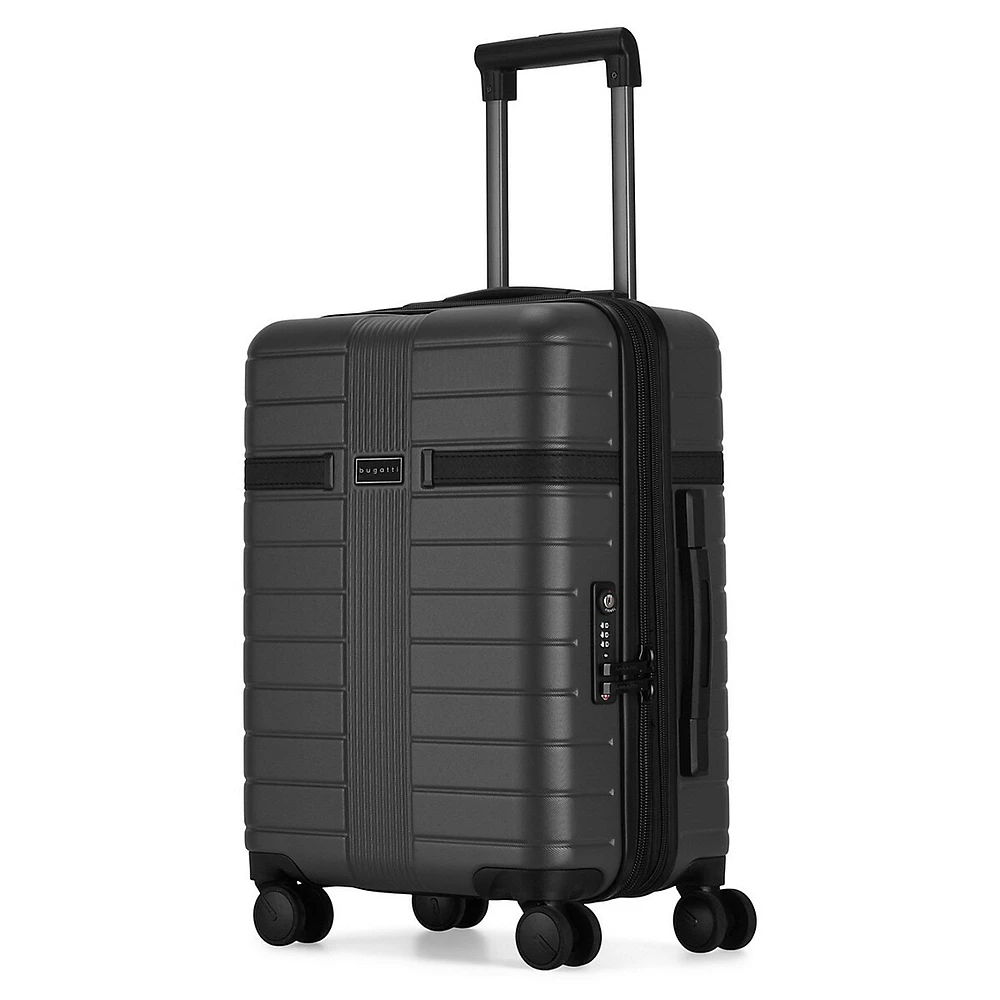 Valise à roulettes rigide de 21,3 pouces de Hamburg Luggage