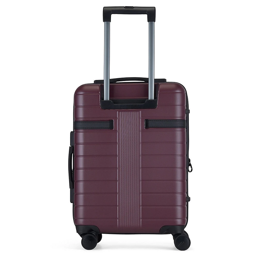 Hamburg Luggage 21.3-Inch Carry-On Hardside Spinner Suitcase