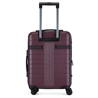 Hamburg Luggage 21.3-Inch Carry-On Hardside Spinner Suitcase