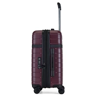 Valise à roulettes rigide de 21,3 pouces de Hamburg Luggage