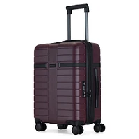 Hamburg Luggage 21.3-Inch Carry-On Hardside Spinner Suitcase