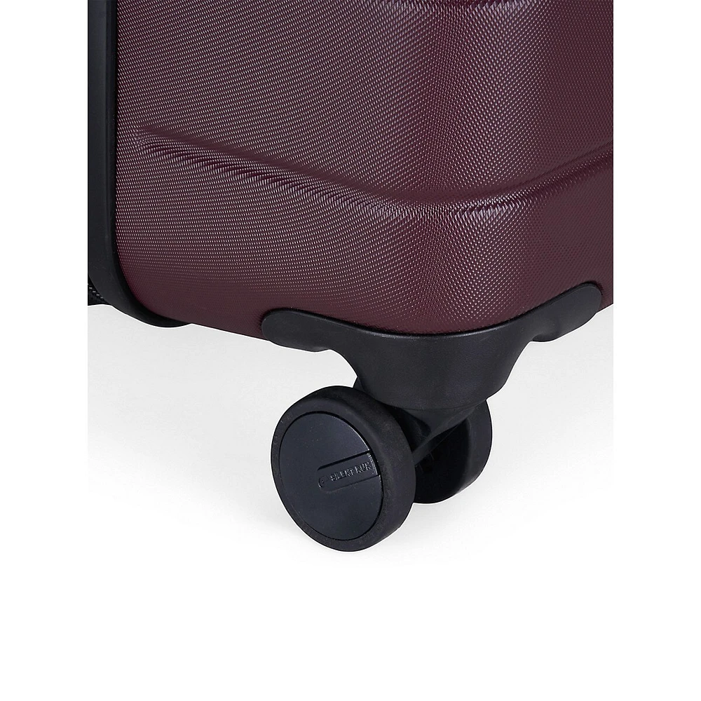Hamburg Luggage 21.3-Inch Carry-On Hardside Spinner Suitcase