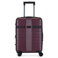 Hamburg Luggage 21.3-Inch Carry-On Hardside Spinner Suitcase