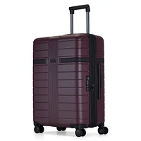 Valise rigide à roulettes de taille moyenne de 25,6 pouces de Hamburg Luggage