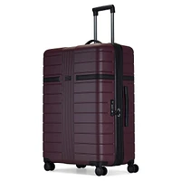 Valise à roulettes rigide de grande taille de 29,9 pouces de Hamburg Luggage