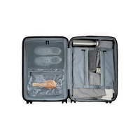 Oslo Luggage 21.3-Inch Carry-On Hardside Spinner Suitcase
