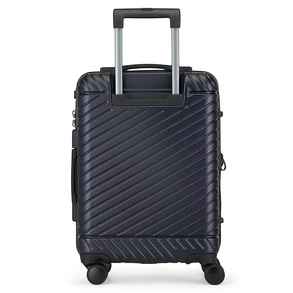 Oslo Luggage 21.3-Inch Carry-On Hardside Spinner Suitcase