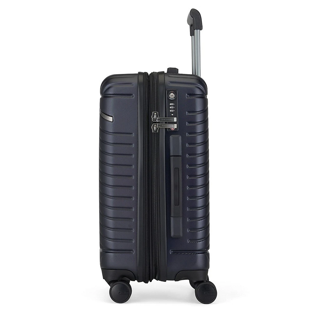 Oslo Luggage 21.3-Inch Carry-On Hardside Spinner Suitcase