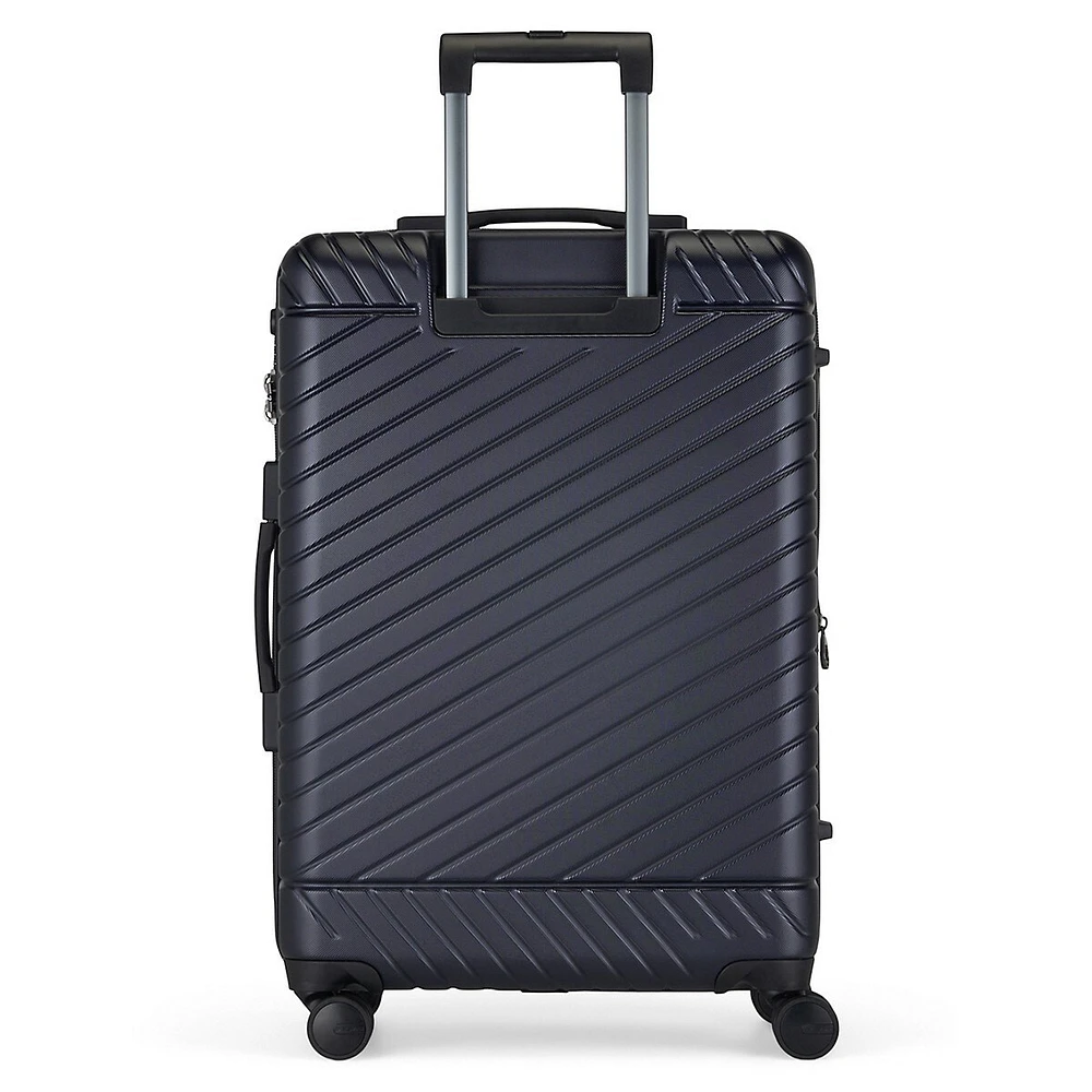 Valise à roulettes rigide moyenne de 25,6 pouces d'Oslo Luggage
