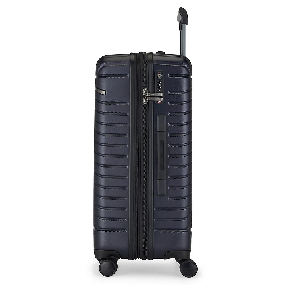 Valise à roulettes rigide moyenne de 25,6 pouces d'Oslo Luggage