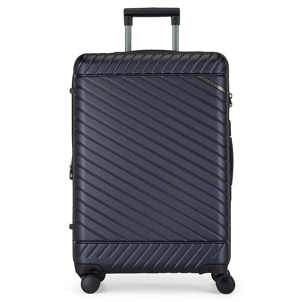 Valise à roulettes rigide moyenne de 25,6 pouces d'Oslo Luggage