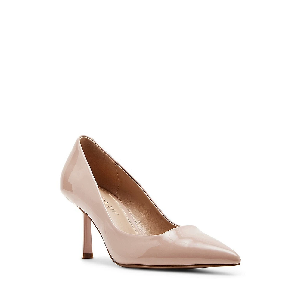 Brella1 Patent Point-Toe Stilleto Pumps
