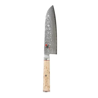 Couteau Santoku en acier inoxydable, 18 cm