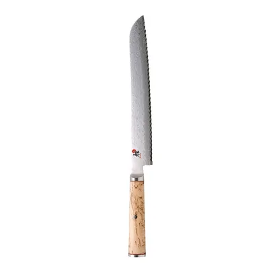 Couteau à pain en acier inoxydable, 23 cm