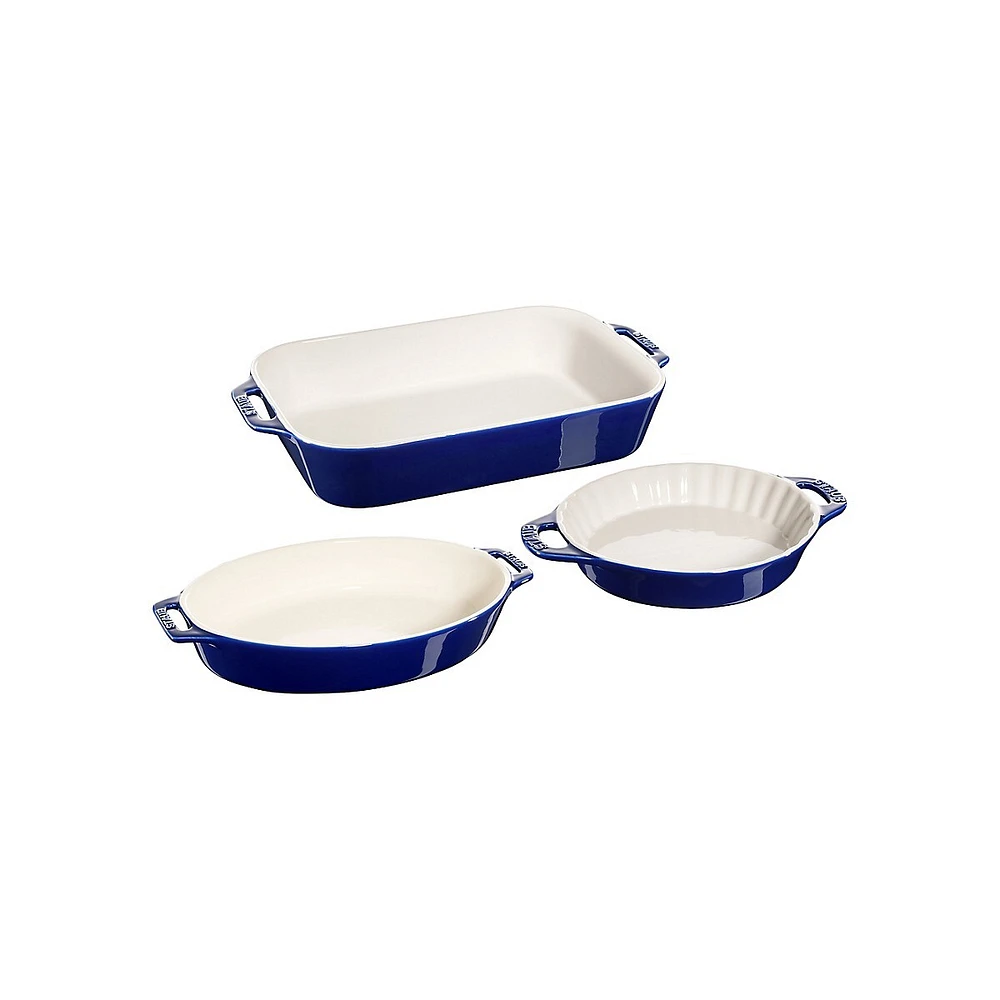 Ceramic 3-Piece Mix Baking Set