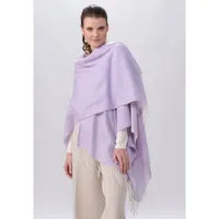 Wave Recycled Polyester Ruana Cape