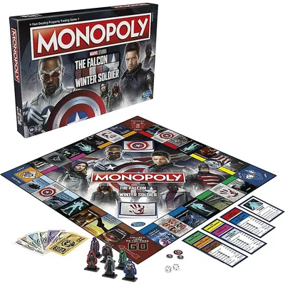 Monopoly - Marvel The Falcon And The Winter Soldier Edition