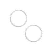 Circle Stud Earrings