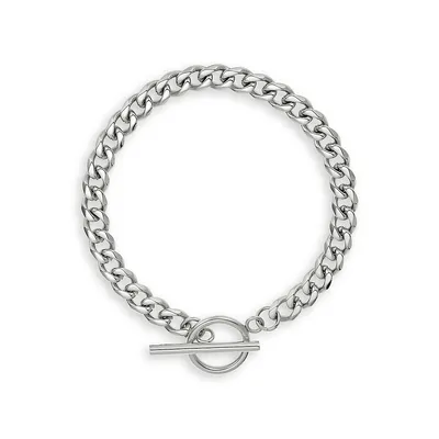Main Stainless Steel Chain-Link Bracelet
