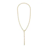 Goldplated Stainless Steel Y-Necklace