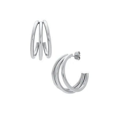 Creoles Stainless Steel Earrings