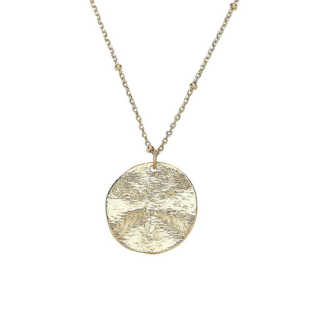 Main Goldplated Sterling Silver Pendant Necklace