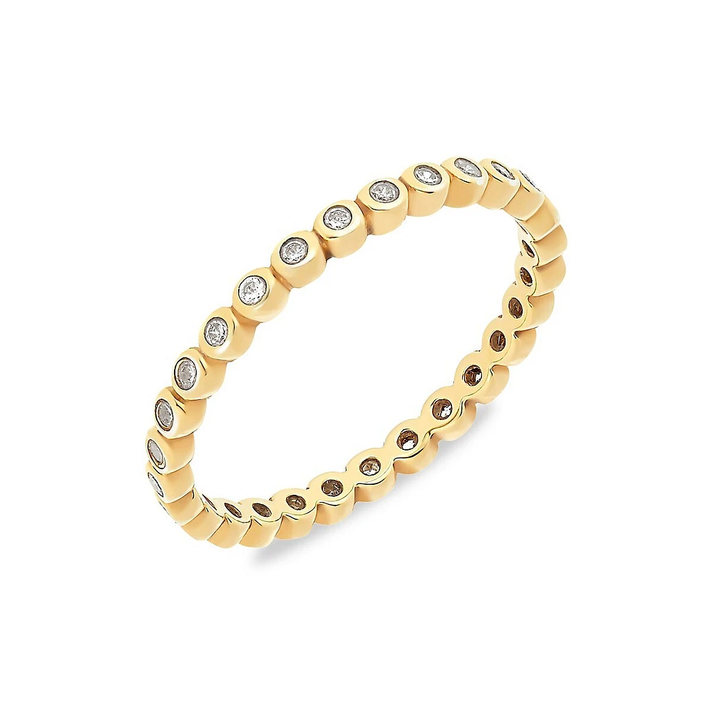 Main Goldplated & Cubic Zirconia Ring