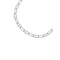 Collier à chaîne en acier inoxydable, 40 cm