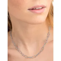 Main Stainless Steel Chain Necklace/15.74"