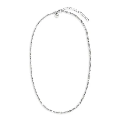 Sterling Silver Chain-Link Necklace