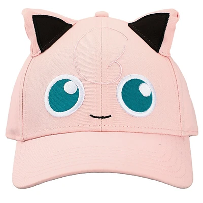 Pokemon Jigglypuff Cosplay Pink Ears Adjustable Hat