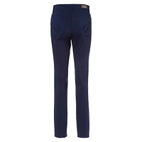 Utility Chic Slim-Fit Pants