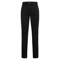 Utility Chic Slim-Fit Pants