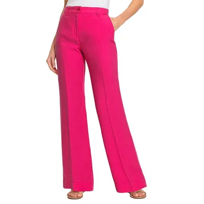 Vintage Holidays Anna-Fit Wide-Leg Trousers