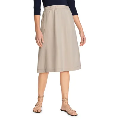 Effortless Ease Pull-On A-Line Skirt