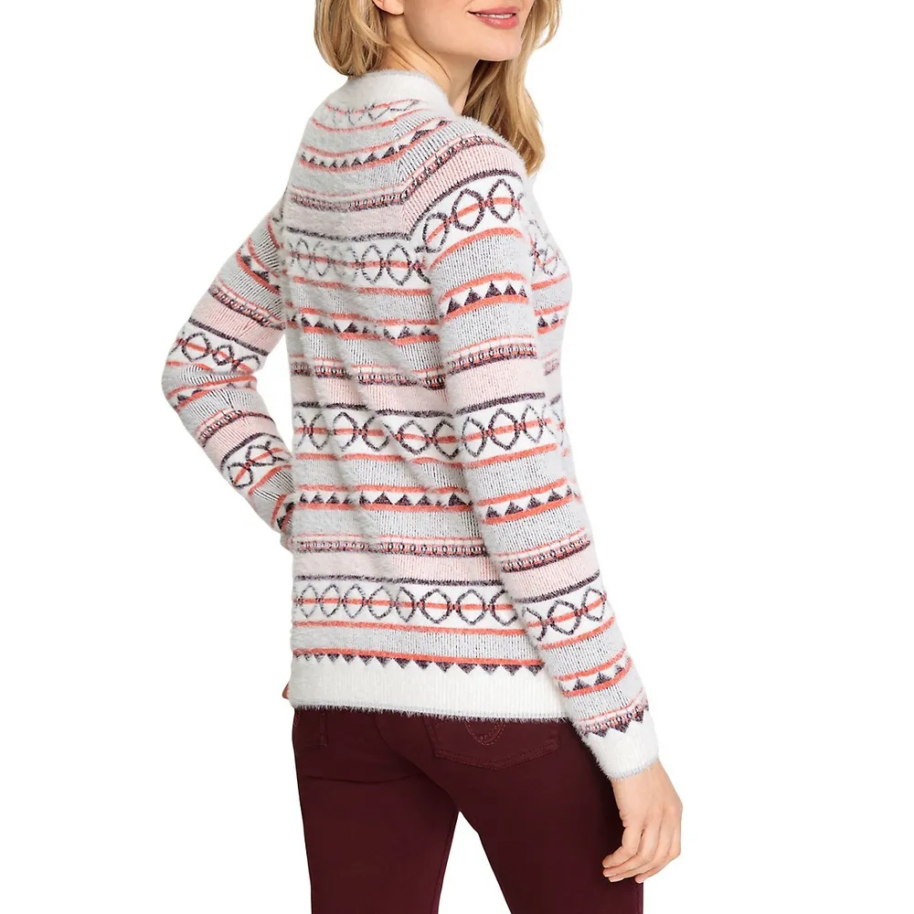 Alpine Lodge Nordic Stripe Sweater