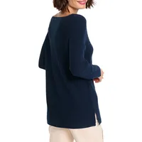 Vivid Colour Cutout Sweater