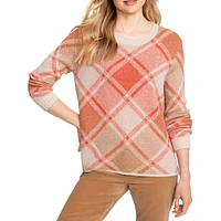 Alpine Lodge Plaid Sweater