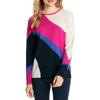 Vivid Colour Colourblock Sweater