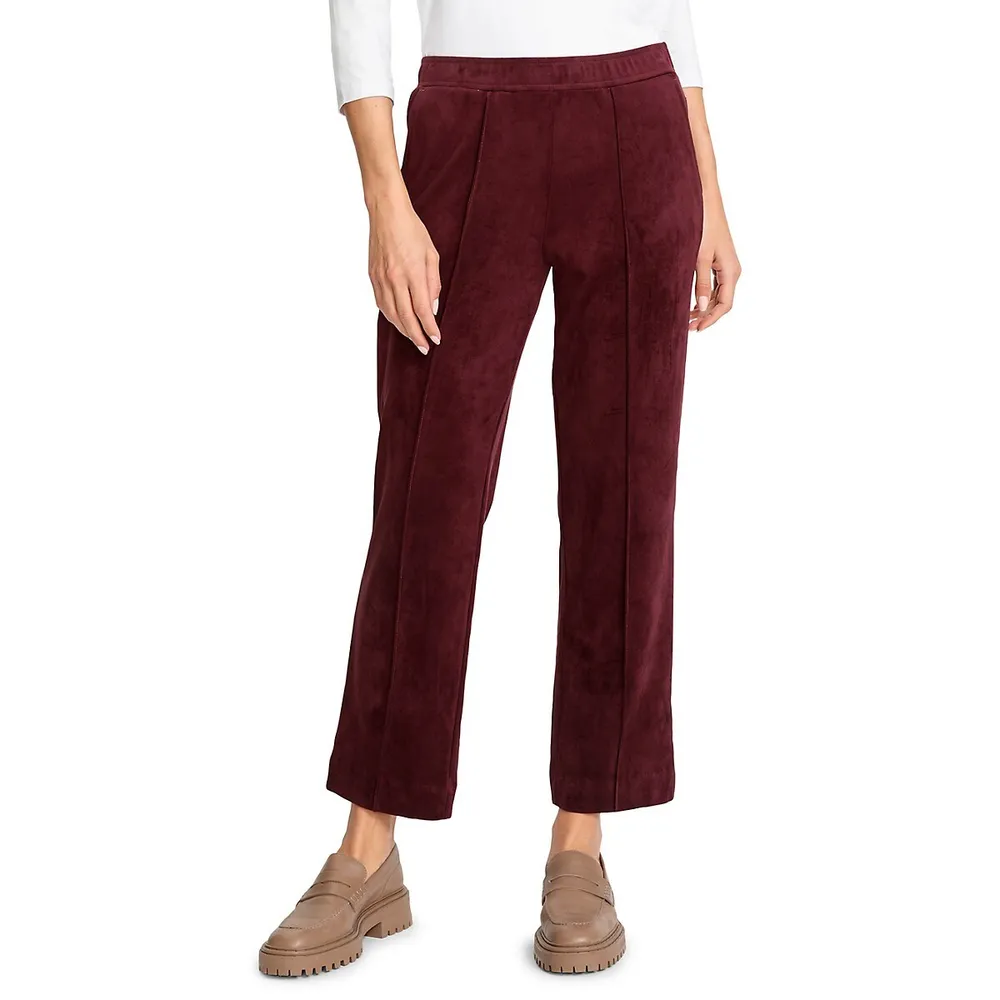  Suede Pants