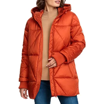 Alpine Lodge Triangular-Quilted Featherless Jacket