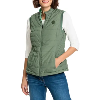 Eleventy Platinum Reversible Silk-Cashmere Vest, Coats