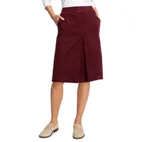 Alpine Lodge Faux Suede Pull-On Skirt