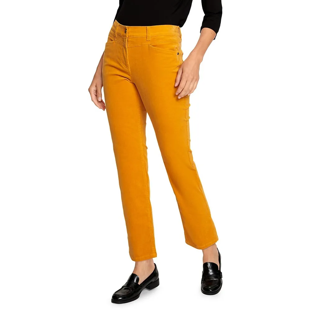 Maternity Straight Cropped Pants