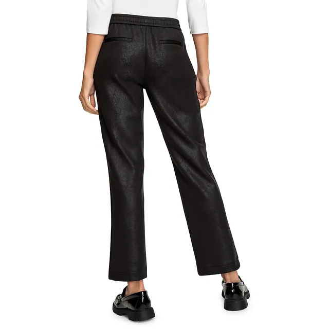 Mona Fit Straight Leg Jersey Knit Pull-On Pant - Olsen Fashion