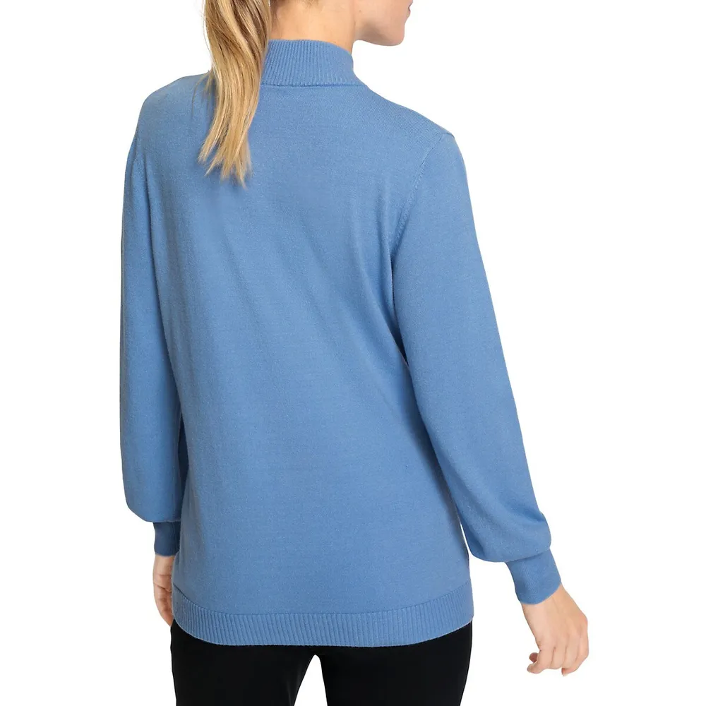 Classy Sport Mockneck Sweater