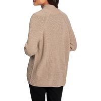 Neo Classics Wool-Blend Zip Cardigan