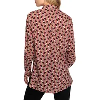 Party Lounge Retro-Print Shirt