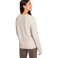 Smart Mode Chevron-Rib Sweater